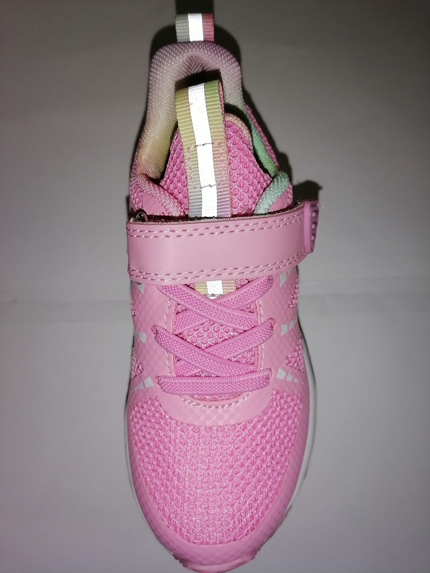 IMAA3804 ROSA- TENNIS BASSO STRAP+ELASTICI FG