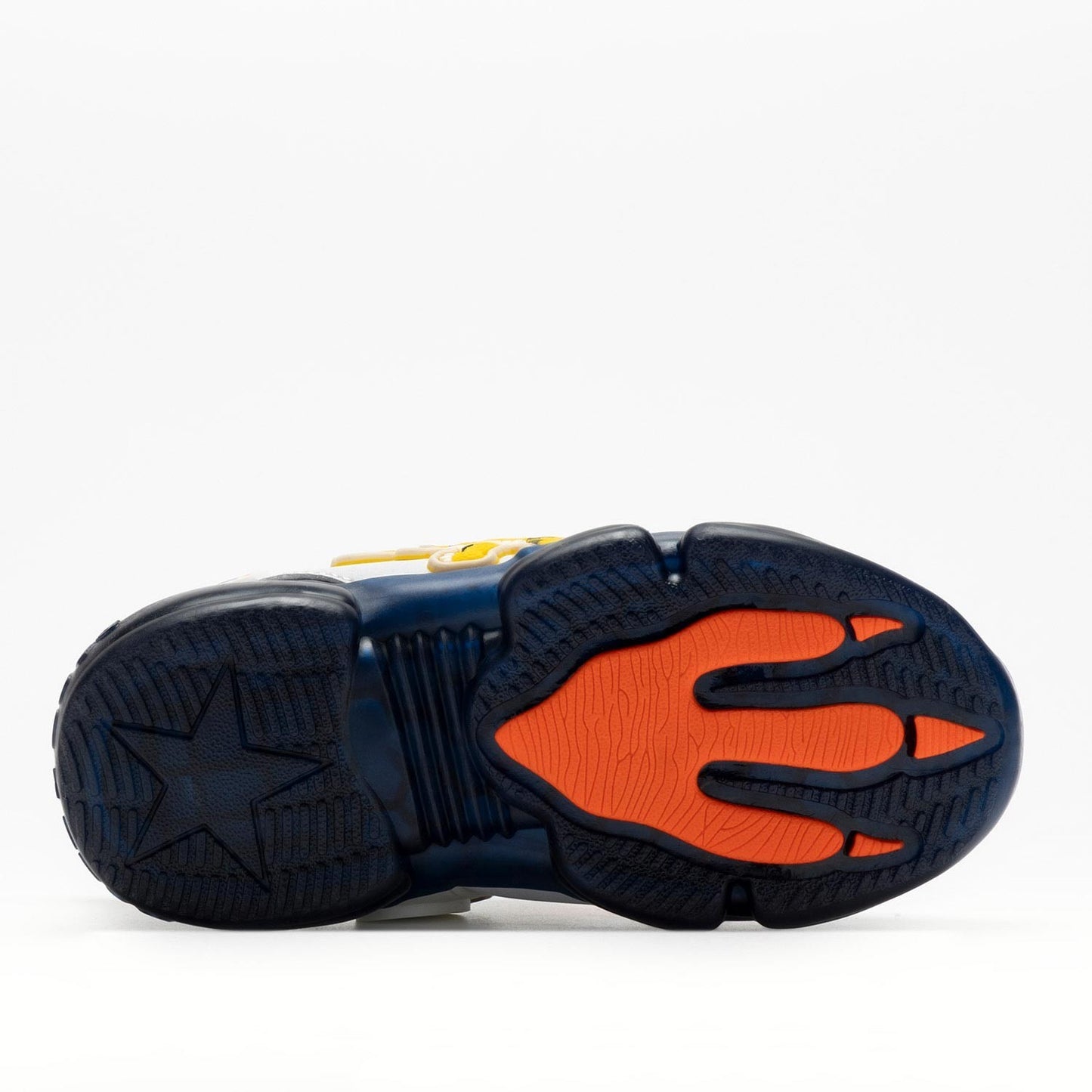 Bull Boys Scarpa Sportiva T-Rex con Luci - Bianco/Blu