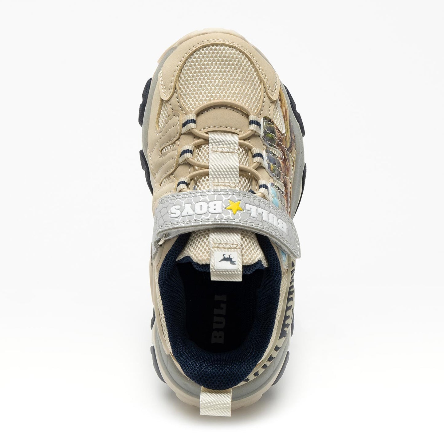 Bull Boys Scarpa Sportiva T-Rex con Luci - Beige